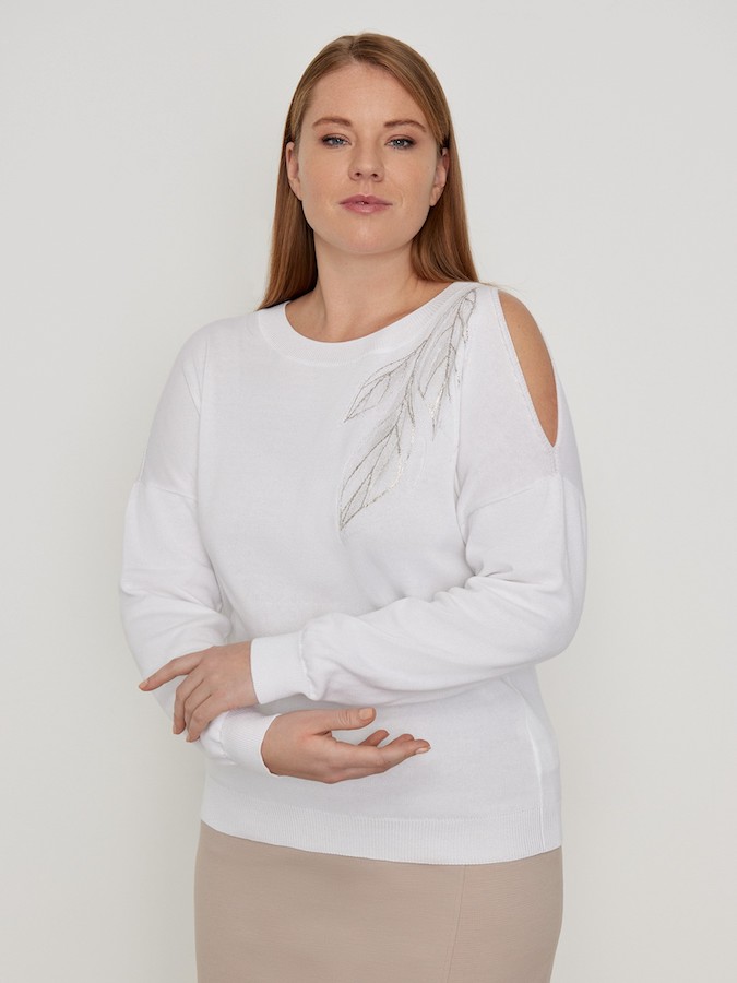 Блуза Lalis BL1015V (белый)