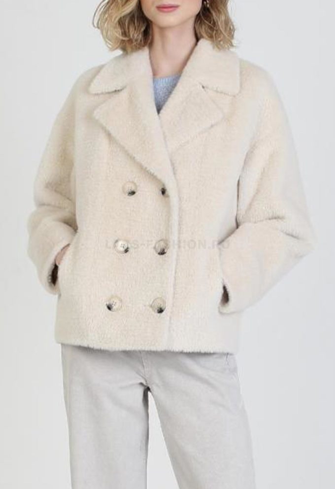 Пальто демисезонное Заря Моды КМ-960 (Норка)